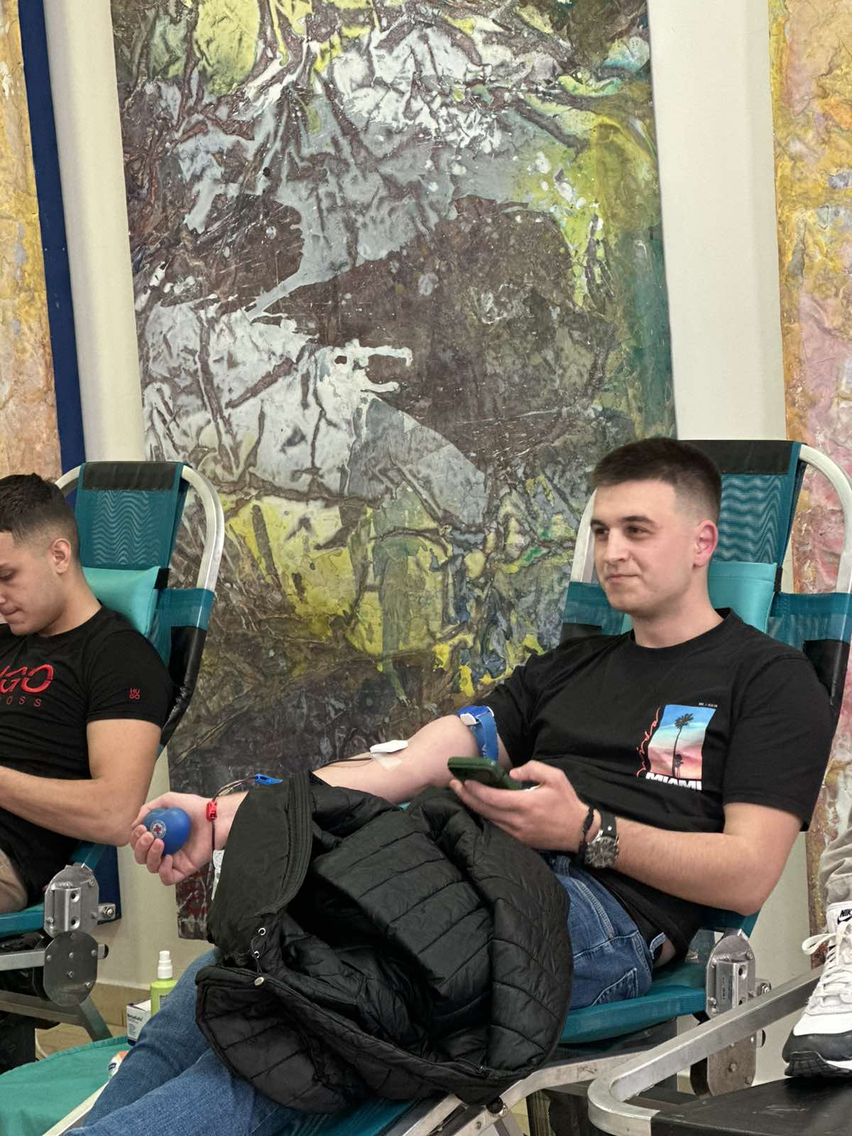 Dobrovoljno davanje krvi na UDG-u — fotografija 8